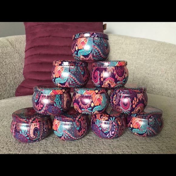 Decorative tin container - Picture 8 of 8